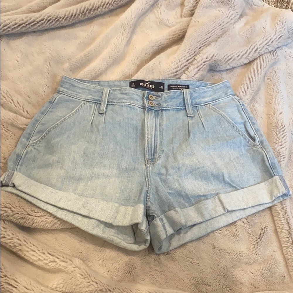 High Rise Mom Shorts
